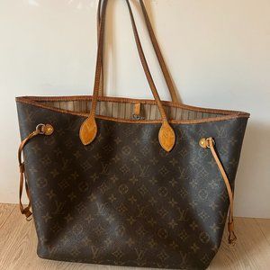 Louis Vuitton Neverfull Mm Bag Monogram Canvas